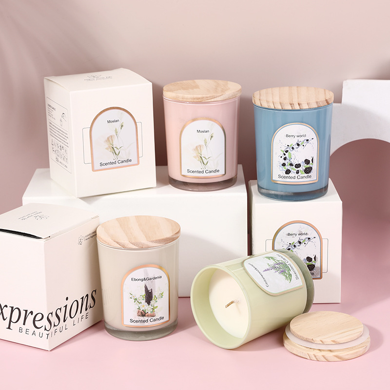 Candle Souvenir - Vela perfumada com tampa de madeira