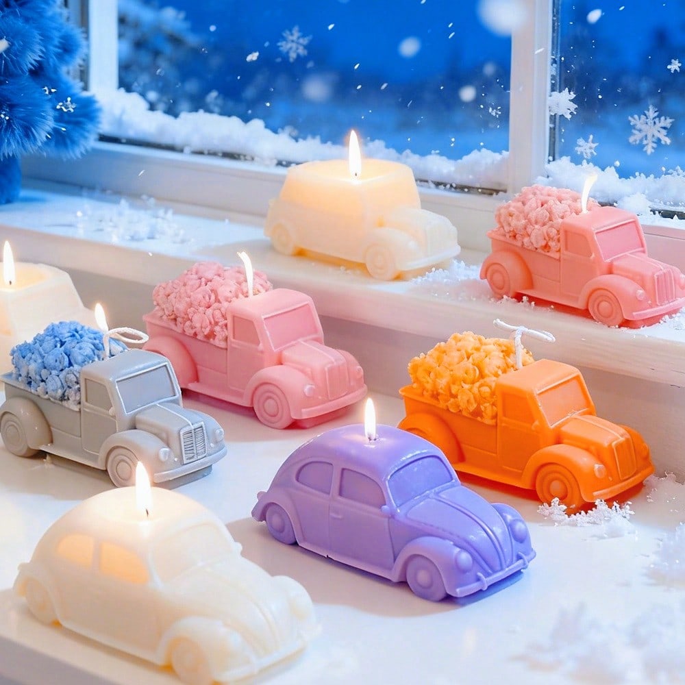 Candle Making Supplies For Beginners - Molde de Silicone para Velas e