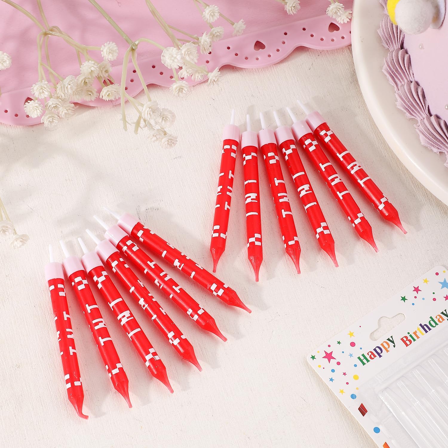 12/24 peças de Decoração de Ve - Candle Souvenir avaliação e preço