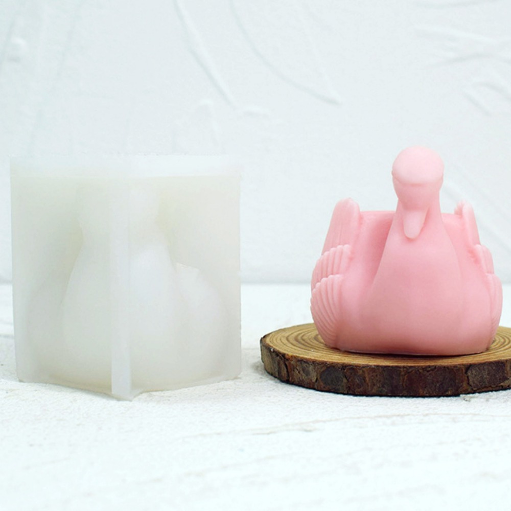 Molde de vela de silicone cisn - Candle Souvenir avaliação e preço