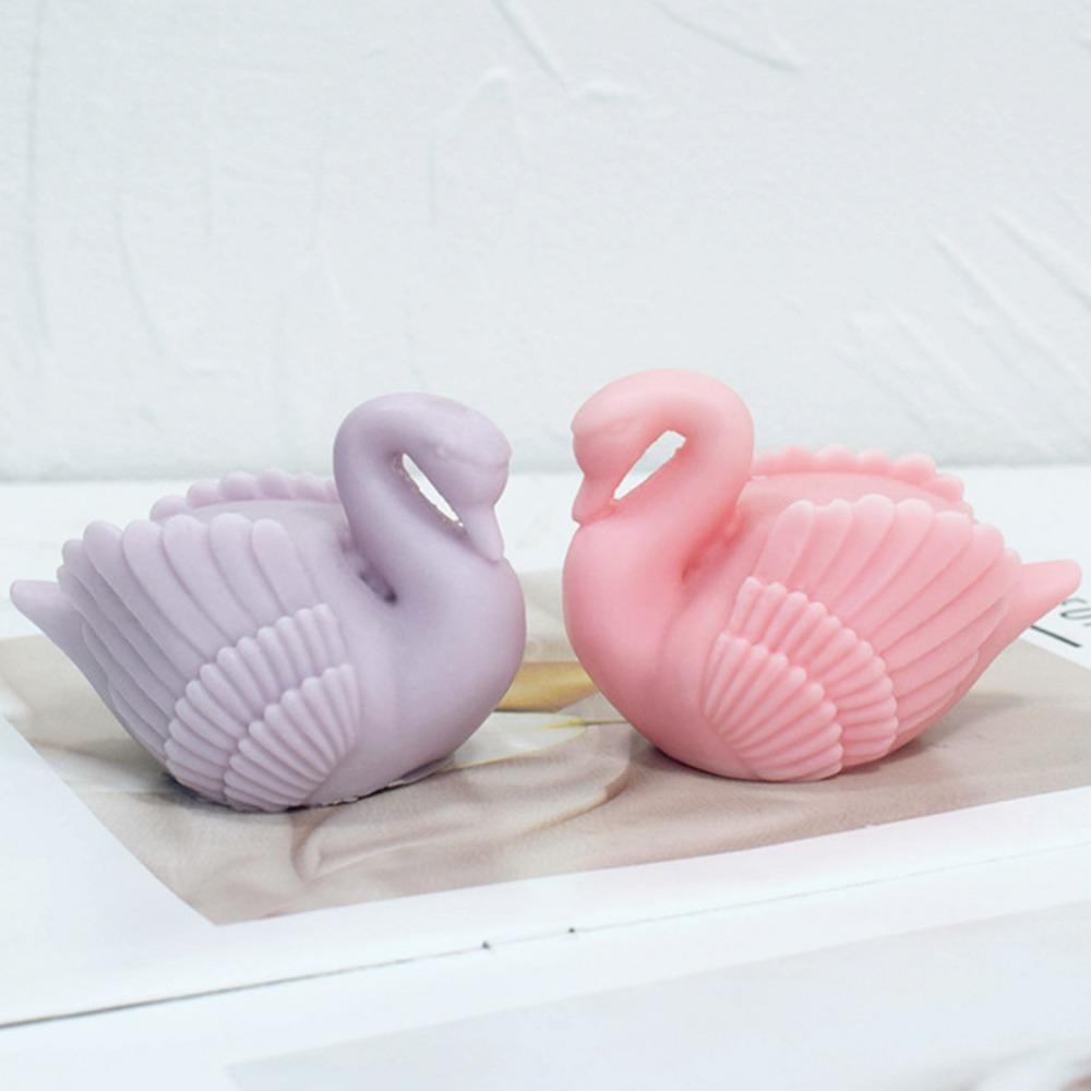 Molde de vela de silicone cisn - Candle Souvenir avaliação e preço