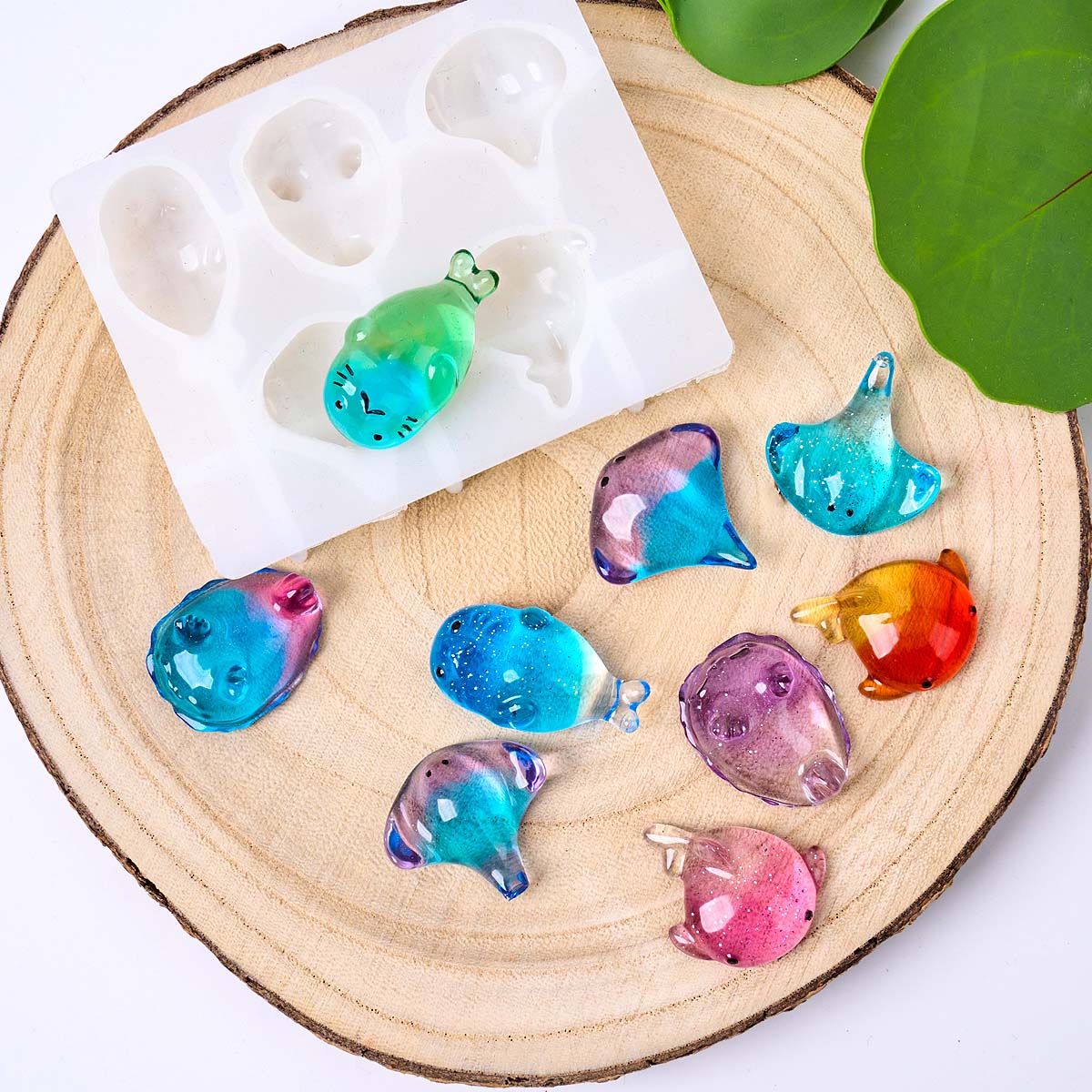 Molde de Silicone 3D de Raia M - Candle Souvenir avaliação e preço