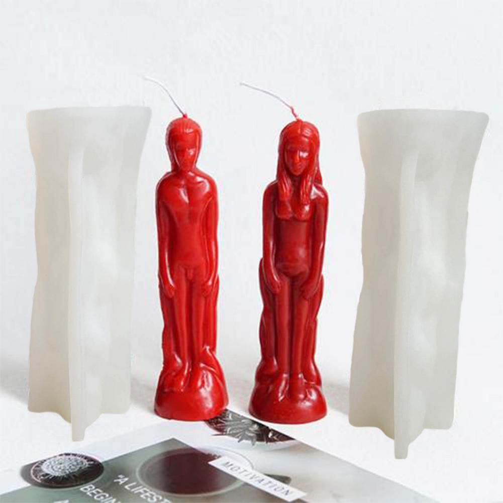 Diy molde de vela humanóide mo - Candle Making Supplies For Beginners avaliação e preço