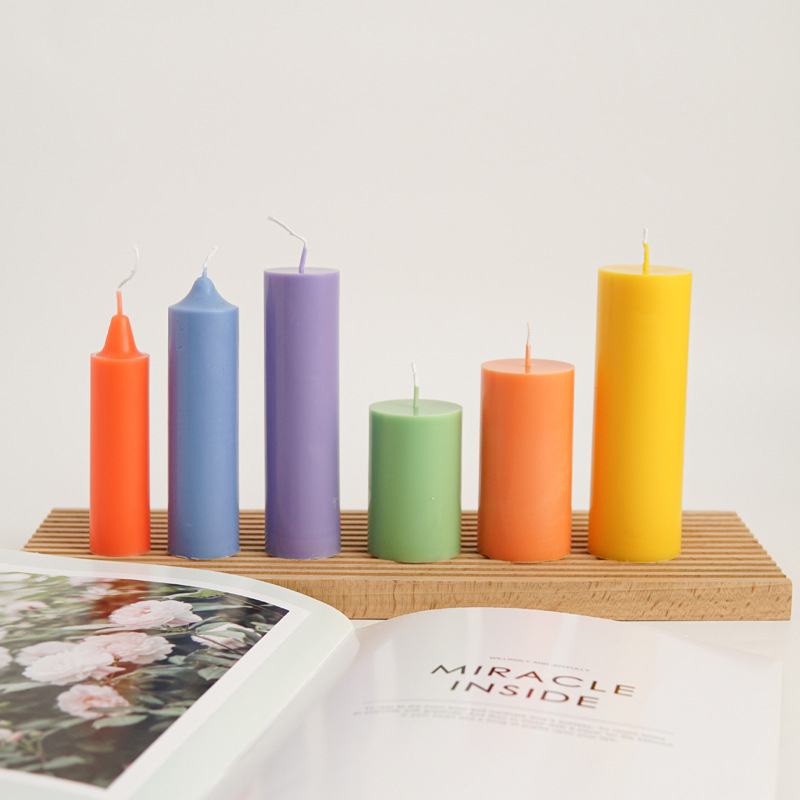 Molde de vela cilíndrico de pl - Candle Making Supplies For Beginners avaliação e preço
